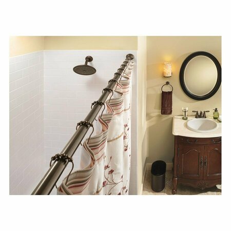 C S I DONNER Moen Decorative Tension Shower Rod TR1000OWB